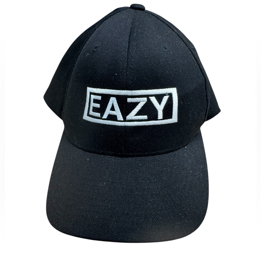Lids Fitted Black G-EAZY Rap Tour Concert Baseball Hat Cap Men’s S/M